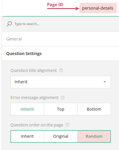 How to randomize questions within a page